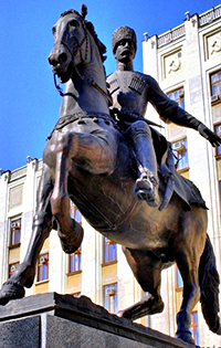 Памятник кубанскому казачеству