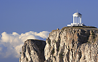Беседка Ветров. Достопримечательность Крыма.
