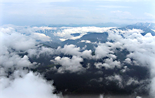 Вид с вершины горы Фишт