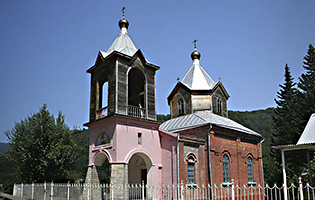 Храм святого Георгия Победоносца и женский монастырь
